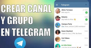 Crear canal y grupo Telegram