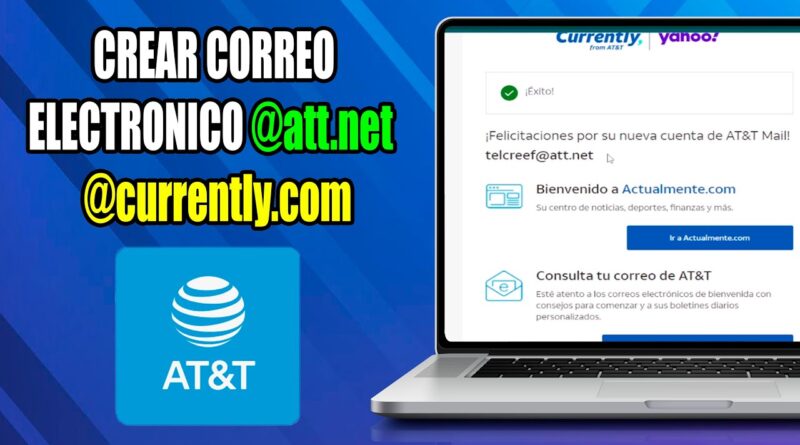 Crear correo AT&T