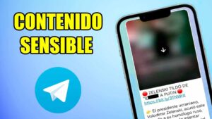 Contenido sensible telegram