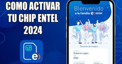 Activar chip Entel