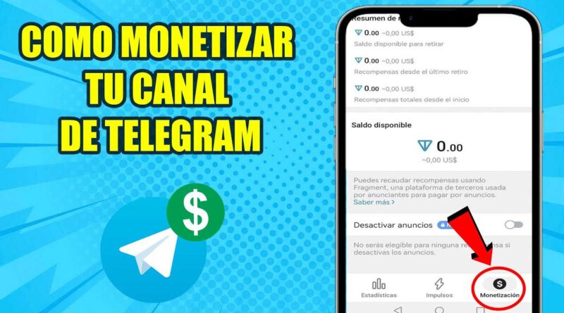 monetizar telegram